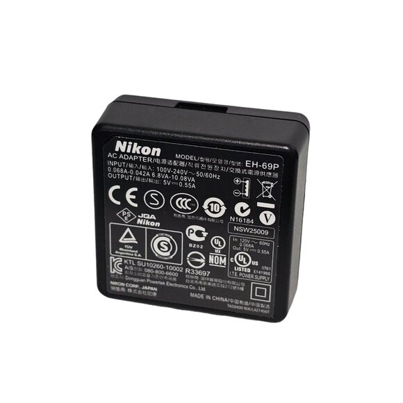 Nikon COOLPIX S32 13.2MP Digital Camera Blue Waterproof Box Battery Charger Card - Picture 16 of 16